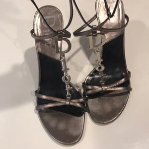 Authentic Dior strappy heels